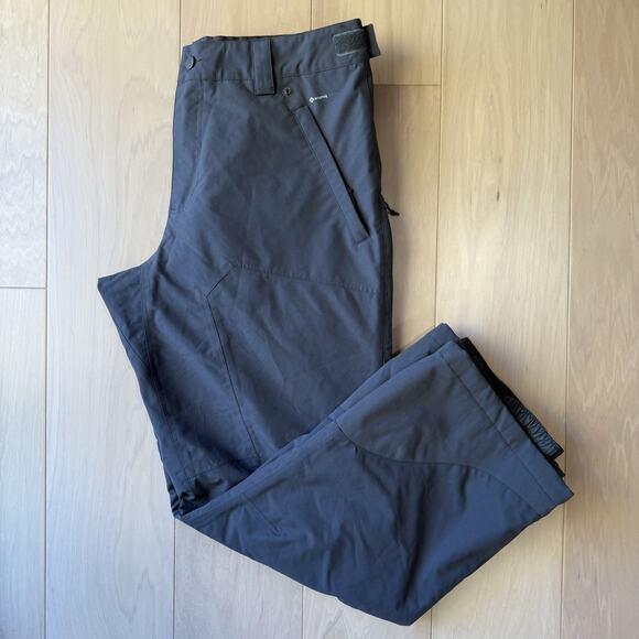 Flylow Snow Pants XL Gray Snowboard Ski Insulated Winter Outerwear Colorado - Picture 2 of 9